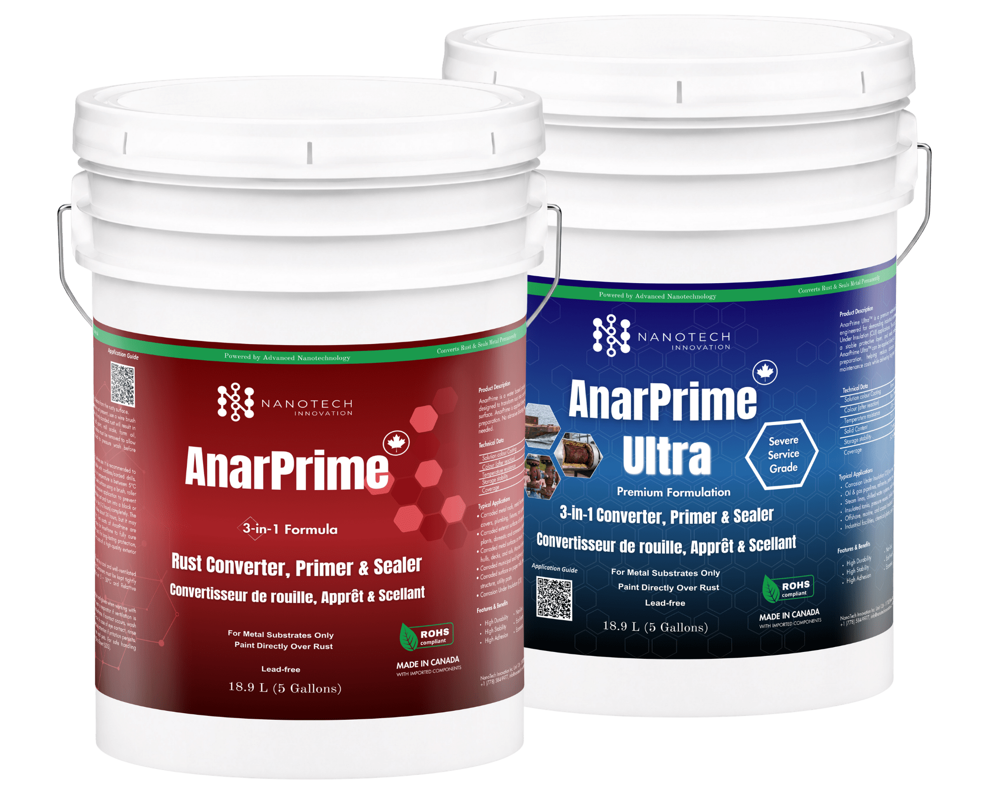 AnarPrime 5 gallon pail